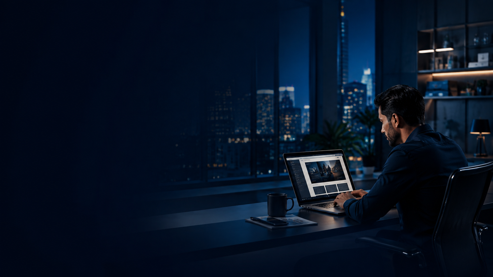 Digital acquisition workspace with campaign planning, tracking and optimization work.
